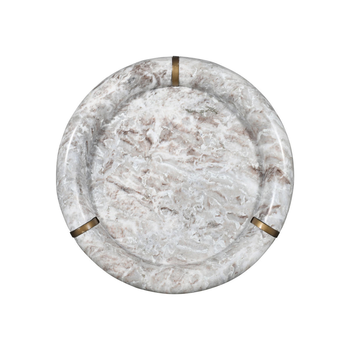 COUCHTISCH KLEIN marmor metall 60/60/40 cm - Beige, Naturmaterialien (15/60/40cm) - Signature