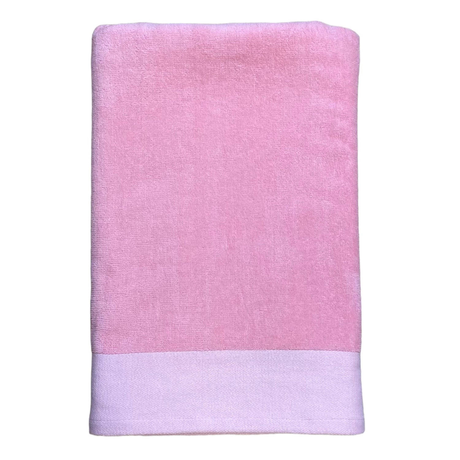BADETUCH Velours uni Shady Candy 140x180 370g/m² - Pink, Textil (140/180cm) - LE COMPTOIR DE LA PLAGE