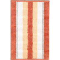 GÄSTETUCH NOBLESSE STRIPE 1087 BRICK - 33 - Orange, Textil (30/50cm) - Cawoe