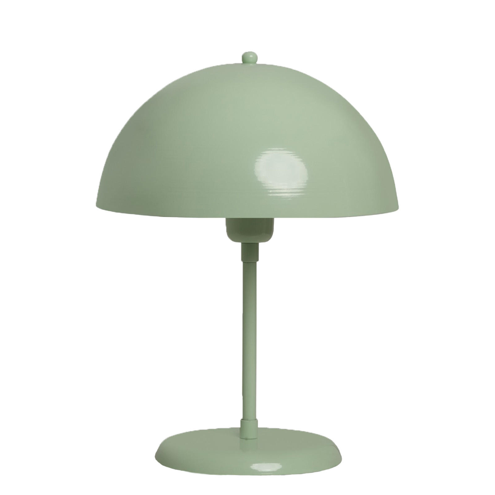 TISCHLEUCHTE Kleine Pilzlampen 26/35 - Mintgrün, Metall (26/35cm) - Bamyum