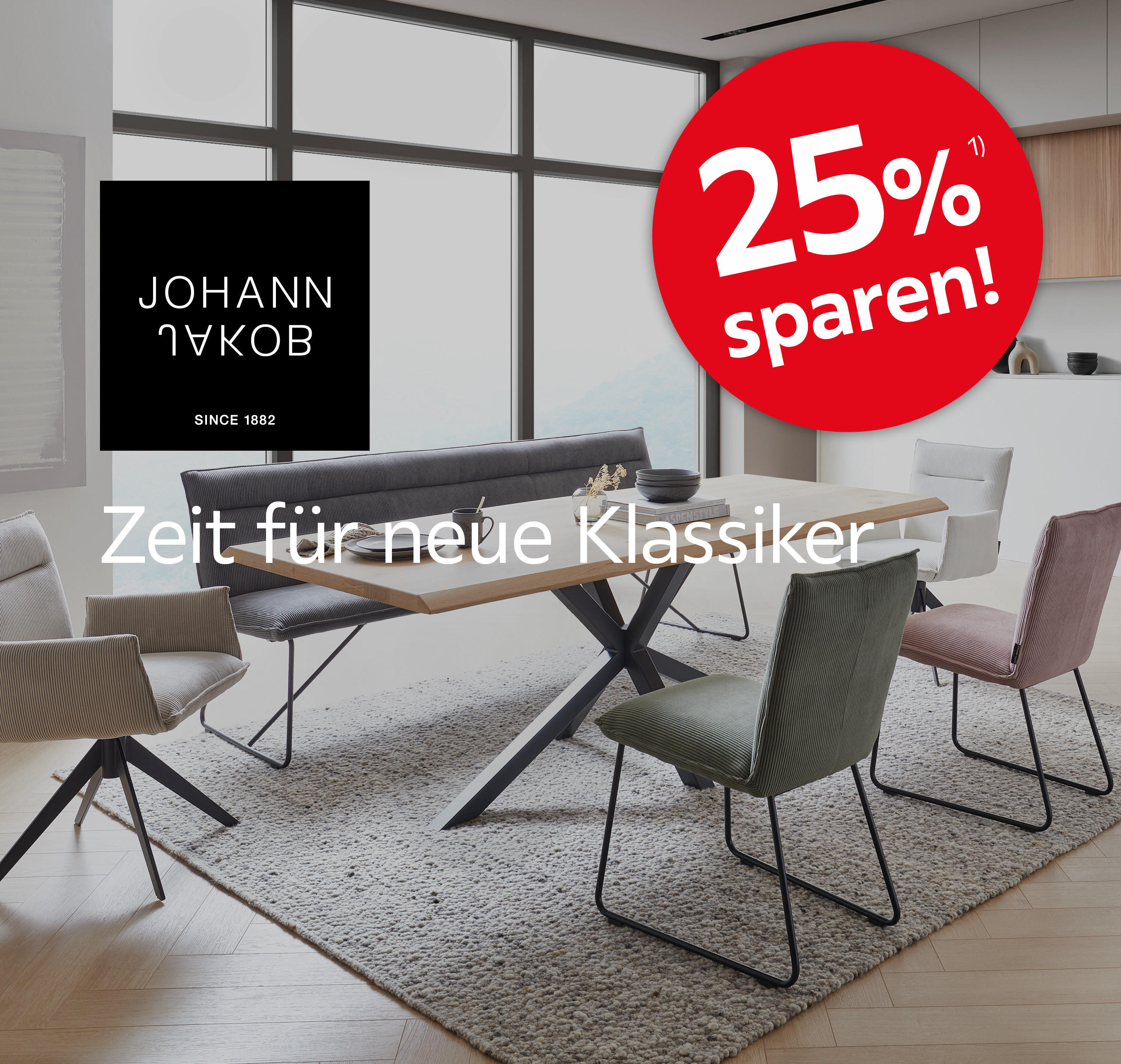 25% auf Johann Jakob