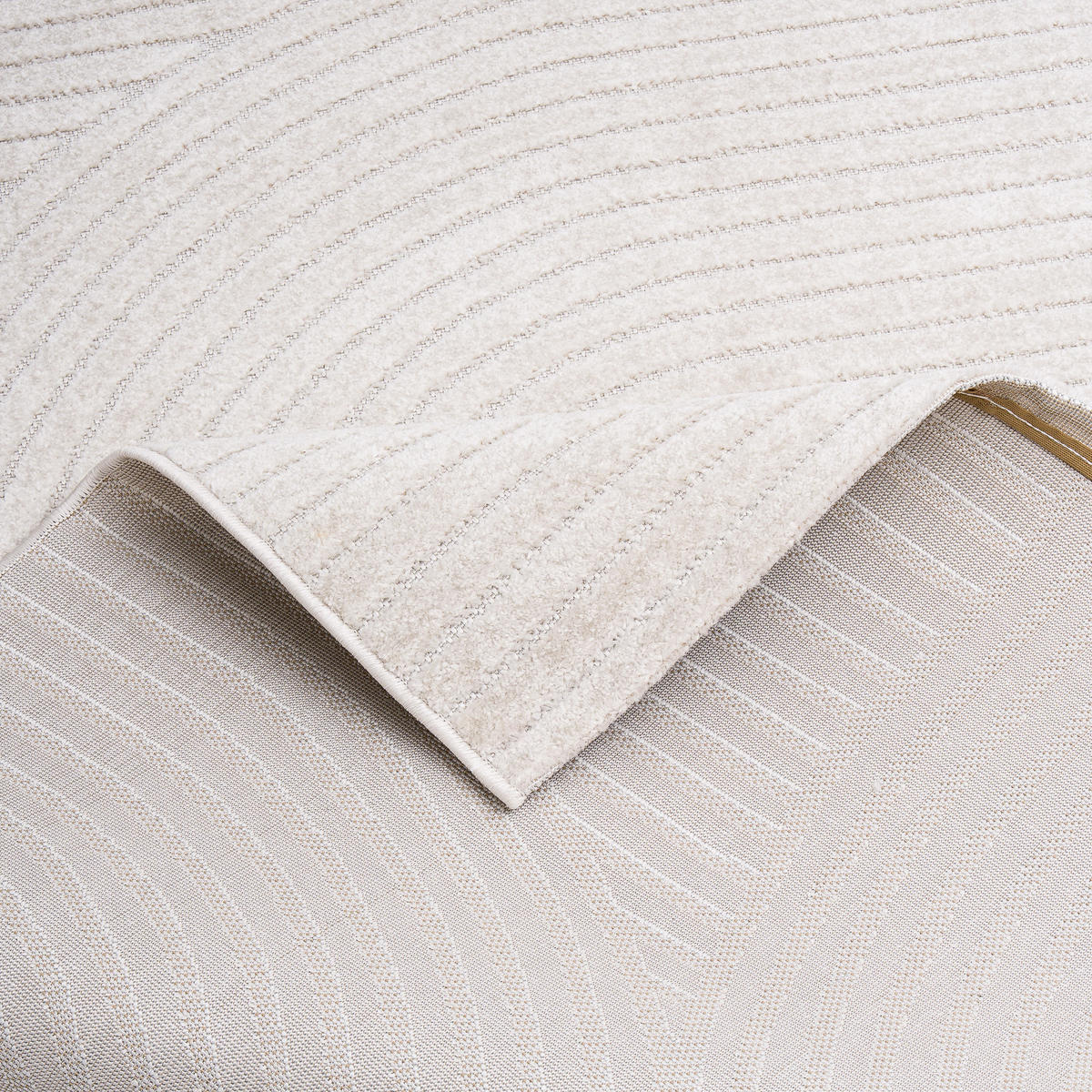 IN & OUTDOOR TEPPICH FLACHGEWEBE CLASSY - Creme, Textil (140/200cm) - Pergamon