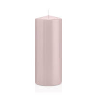 STUMPENKERZEN Rosé Ø 78 x 200 mm, 8 Stück - Rosa, Paraffin (8/20cm) - Wiedemann Kerzen