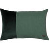 ZIERKISSENHÜLLE HARP - Dunkelgrün, Textil (40/60cm) - Esprit