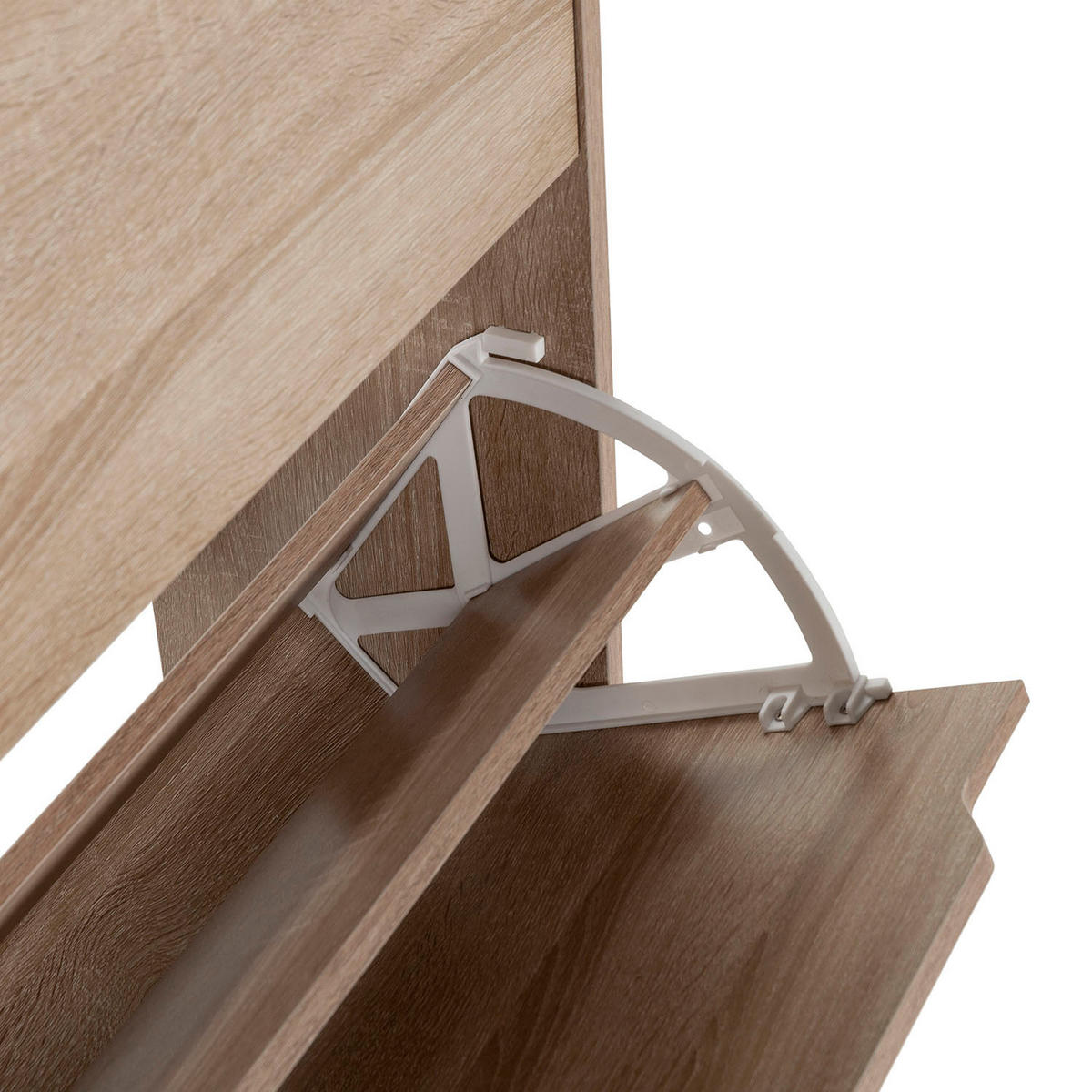 SCHUHRANK Angel, Eichenfarben - Eichefarben, Holzwerkstoff (63/115/24cm) - VS Venta-stock