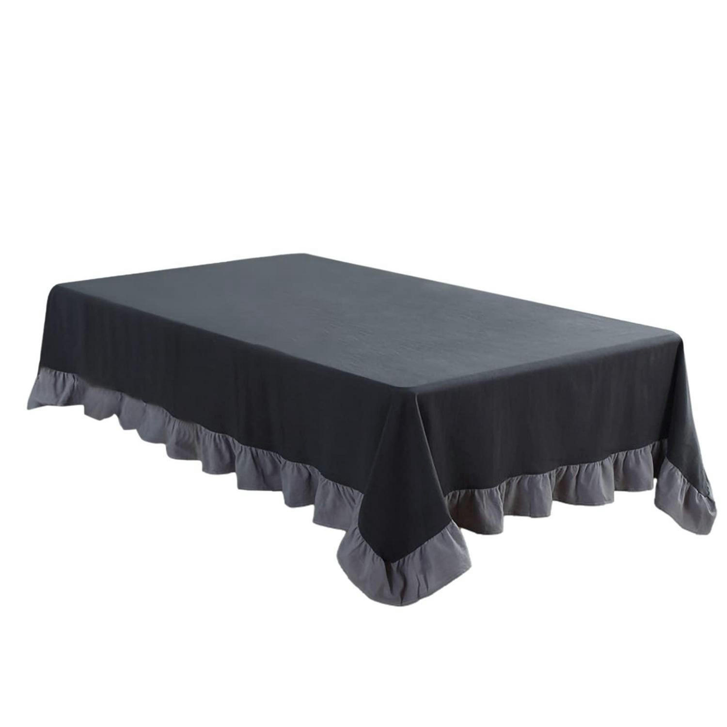XXXLutz Tischdecke Grau 140x1.5x200 cm
