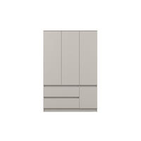 KINDERKLEIDERSCHRANK SIMO 01 120/180/50 cm in Kaschmir - Kaschmir, Holzwerkstoff (120/180/50cm) - Deine Möbel 24