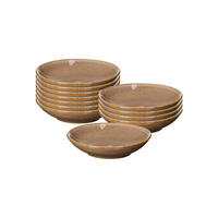 DIPSCHALEN Sahara Hellbraun ø 10 cm 12er Set - Hellbraun, Keramik (10cm) - Ritzenhoff Breker
