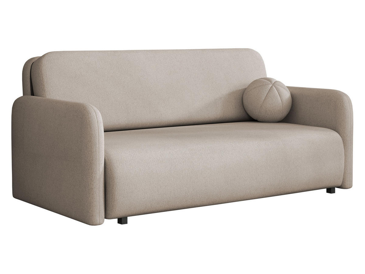 SCHLAFSOFA Viva Sun IV - Schwarz/Cappuccino, Holz/Textil (170/85/103cm) - MIRJAN24