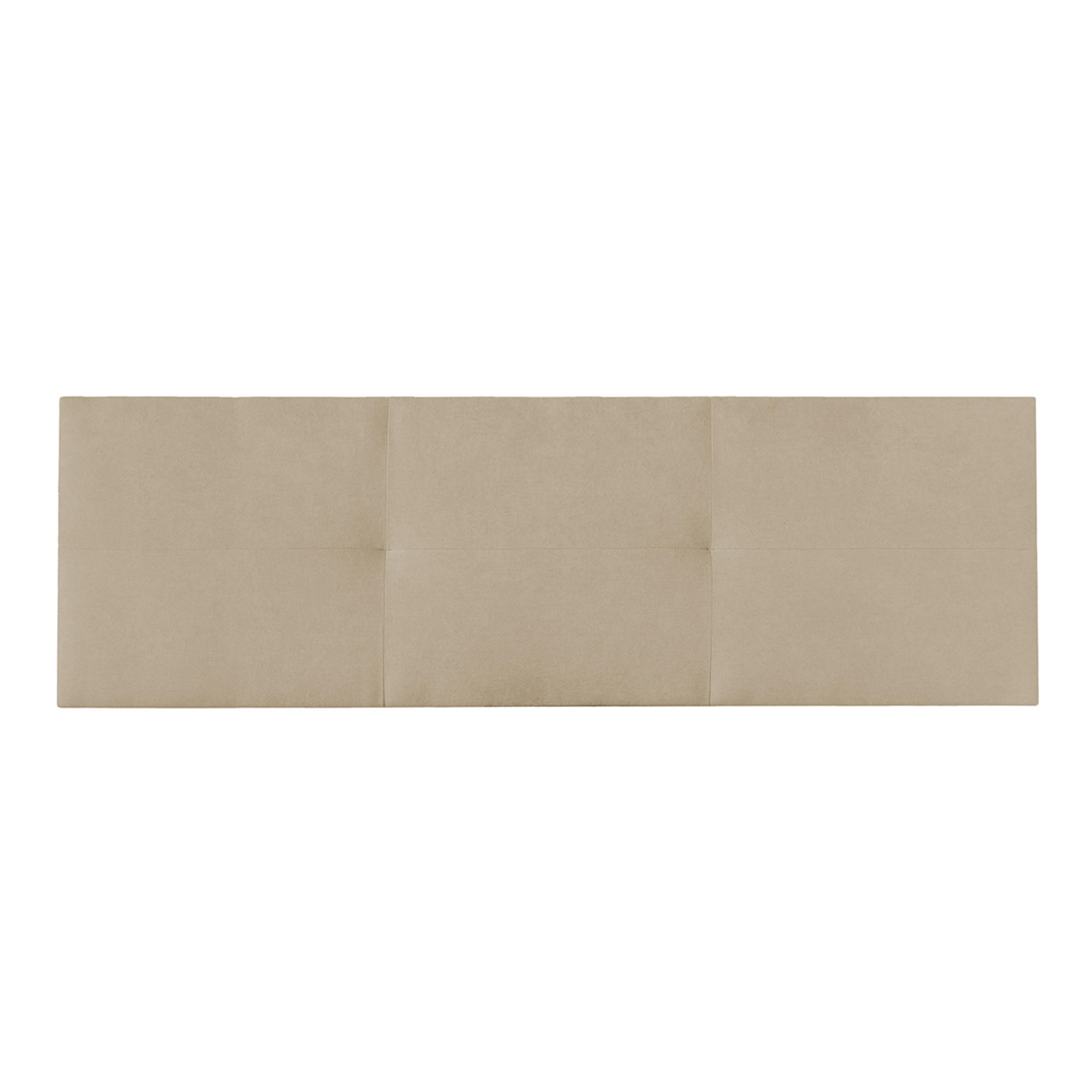 KOPFTEIL Ilan Beige 165 cm x 52 cm - Beige, Textil (165/52/3cm) - Kenay Home