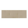 KOPFTEIL Ilan Beige 165 cm x 52 cm - Beige, Textil (165/52/3cm) - Kenay Home