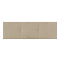 KOPFTEIL Ilan Beige 165 cm x 52 cm - Beige, Textil (165/52/3cm) - Kenay Home