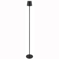 LED STEHLEUCHTE VANNIE Schwarz - Schwarz, Kunststoff/Metall (16/120/16cm) - Globo Lighting