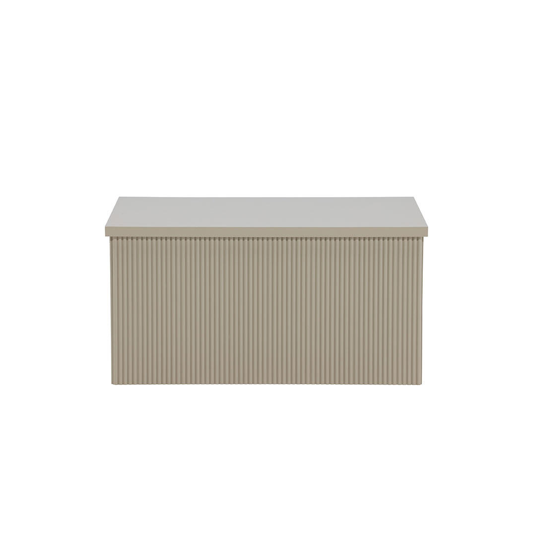 BEISTELLTISCH, Lenox, Beige, MDF, 60 x 80 x 40 cm - Beige, Holzwerkstoff (80/60/40cm) - ebuy24