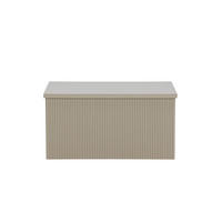 BEISTELLTISCH, Lenox, Beige, MDF, 60 x 80 x 40 cm - Beige, Holzwerkstoff (80/60/40cm) - ebuy24