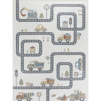 KINDERTEPPICH Maschinenwaschbar 160/213 cm Beige - Beige, Naturmaterialien/Textil (160/213cm) - LIVABLISS