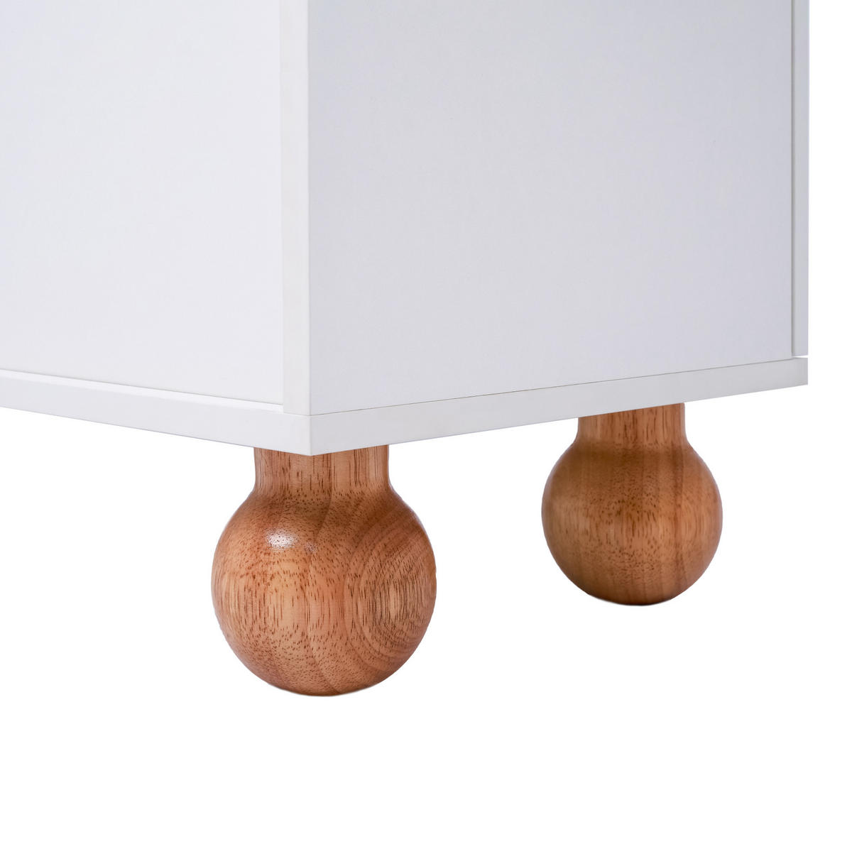 TV-ELEMENT mit Glasschiebetür 170 x 47 x 37 cm Weiß Holzoptik - Weiß, Holzwerkstoff (37/47/170cm) - Beauniv
