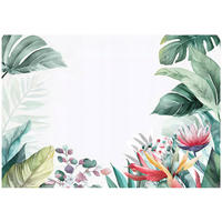 FOTOTAPETE Dschungel Blätter Grün 200x140 cm - Multicolor, Papier (200/140cm) - Wallarena