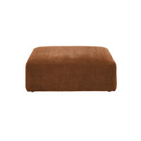 SOFA SITZELEMENT SEPHI Braun Cord - Rotbraun/Dunkelbraun, Kunststoff/Textil (107/39/82cm) - KAWOLA