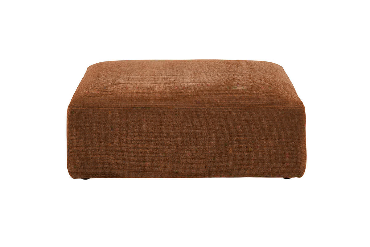 SOFA SITZELEMENT SEPHI Braun Cord - Rotbraun/Dunkelbraun, Kunststoff/Textil (107/39/82cm) - KAWOLA