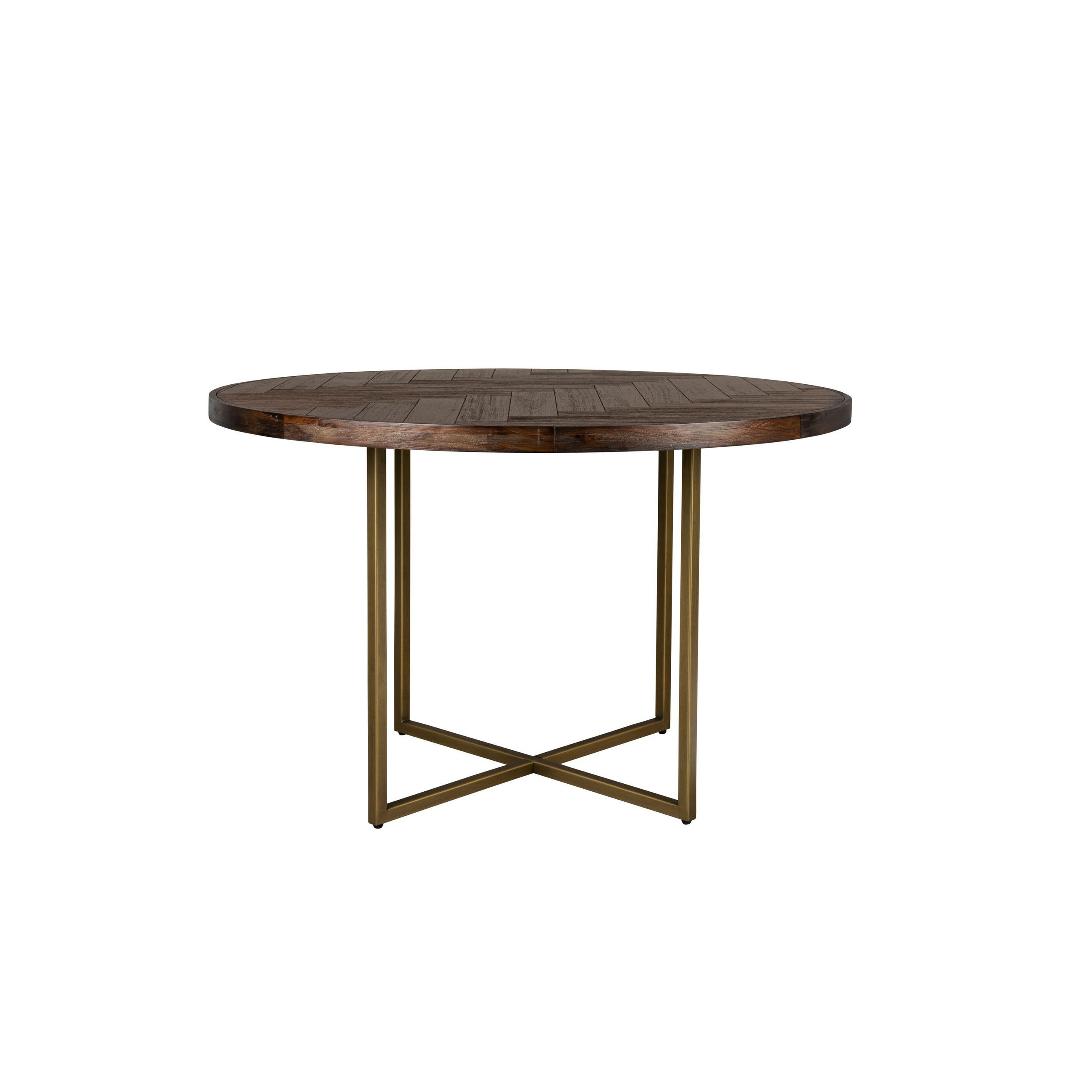 ESSTISCH Class Rund 120 cm - Braun, Holz (120/120/75cm) - Dutchbone