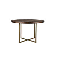 ESSTISCH Class Rund 120 cm - Braun, Holz (120/120/75cm) - Dutchbone