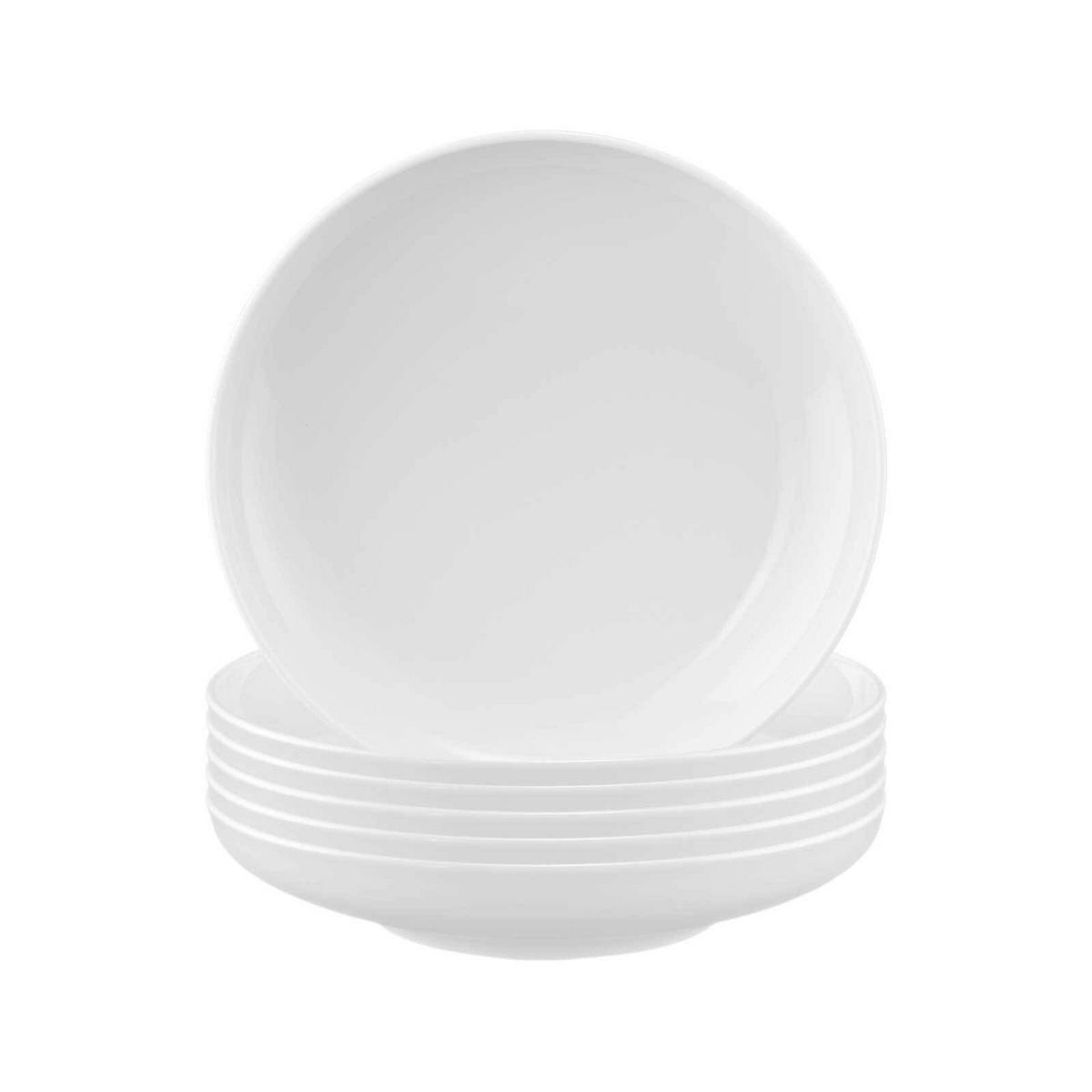 SUPPENTELLER Sento Home weiß ø 21,3 cm 6er Set - Weiß, Keramik (21.3cm) - Seltmann Weiden