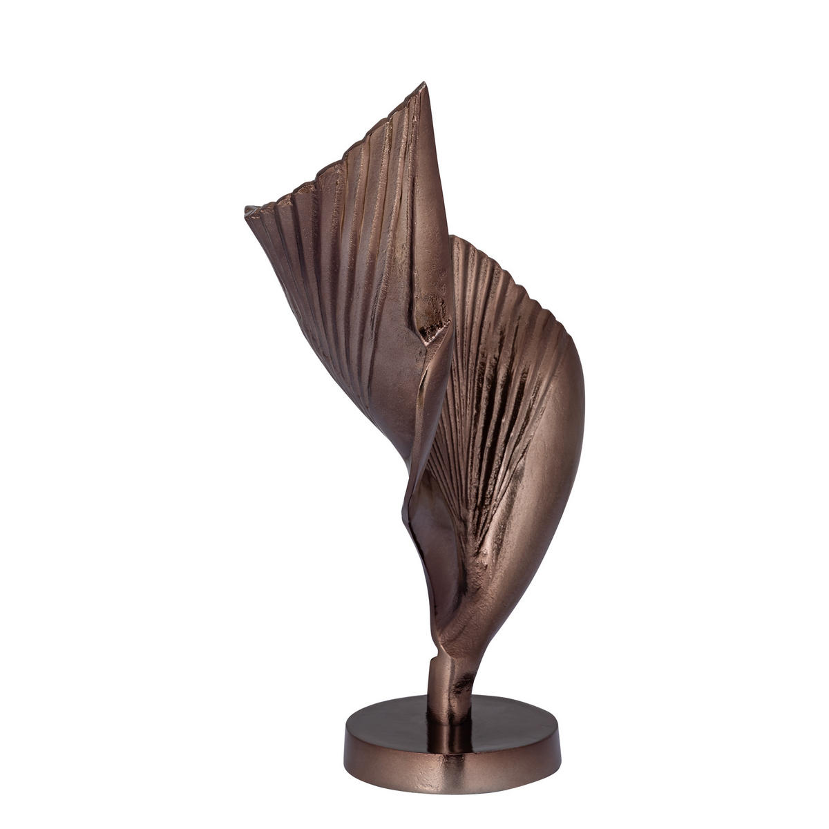SKULPTUR Roweyda Braun 29/15/50cm - Braun, Metall (15/50/29cm) - PTMD Collection
