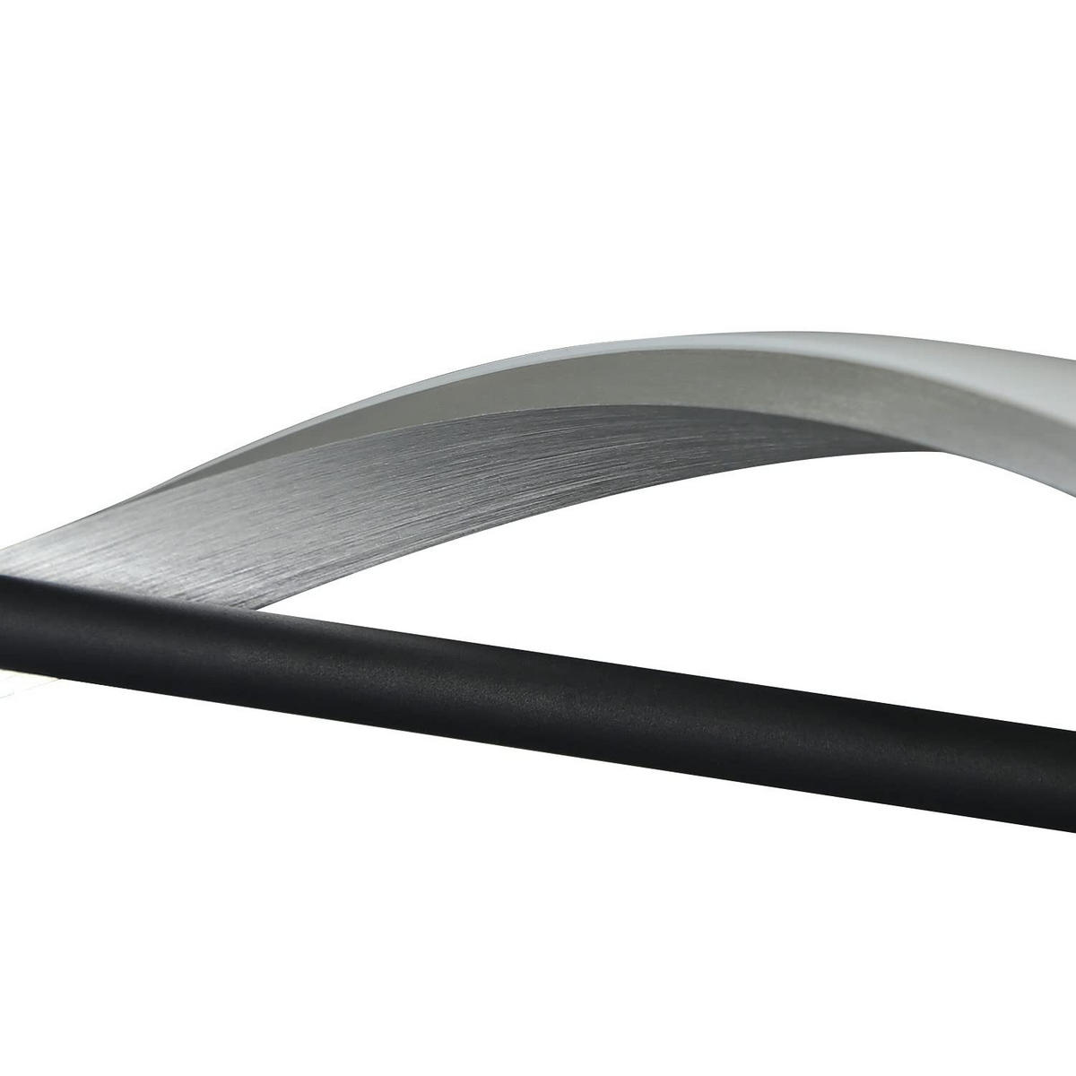 LED-DECKENLEUCHTE Gertrud 100/8.5/16 cm - Schwarz, Metall (100/8.5/16cm) - Nettlife