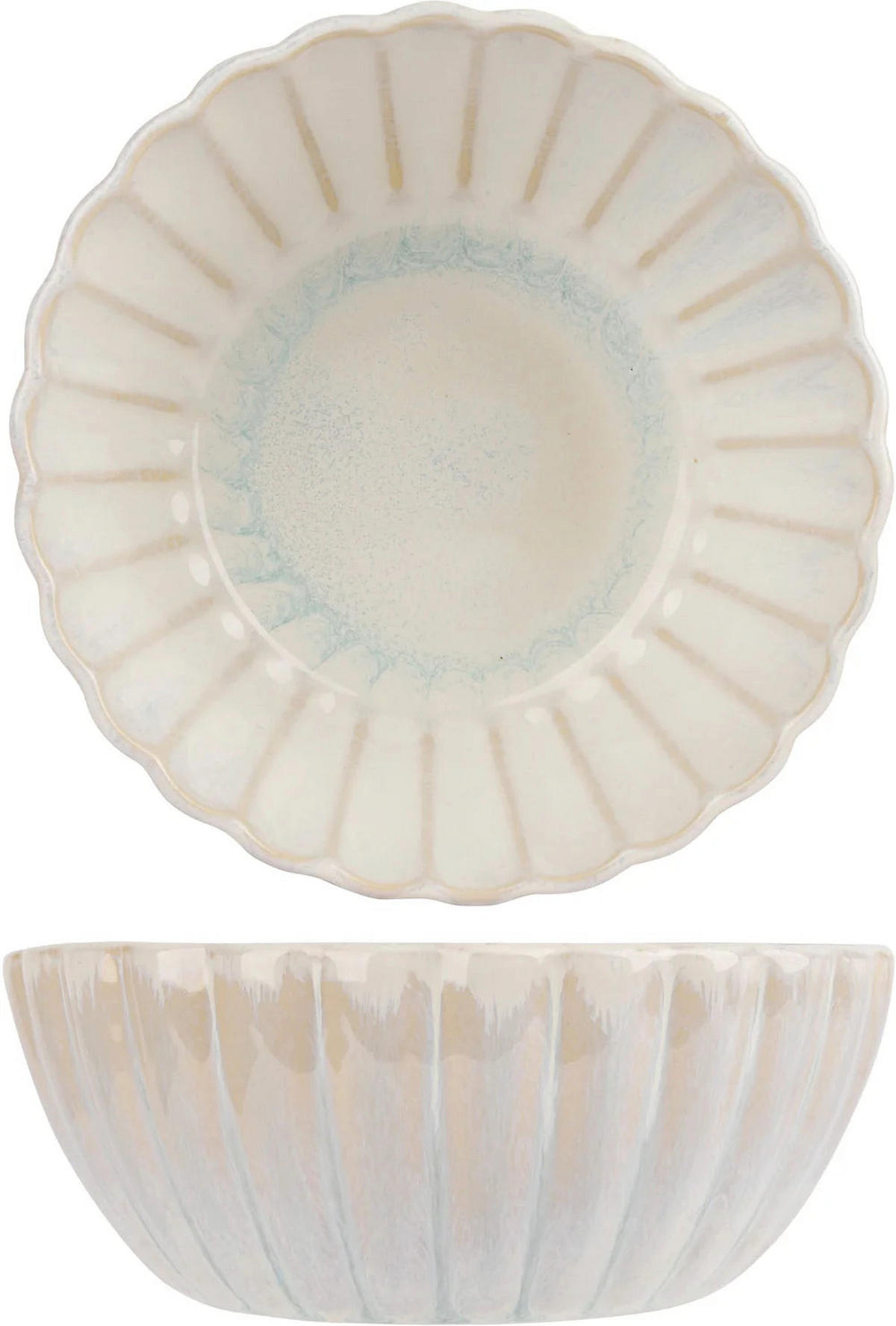 GESCHIRRSET16-TEILIG GESCHIRRSETAstera Pure - 16-teilig / 4 Personen - 4 Speiseteller, 4 SUPPENTELLER, 4 Schalen und 4 Tassen - Weiß, Keramik (2/2/1cm) - Cosy & Trendy