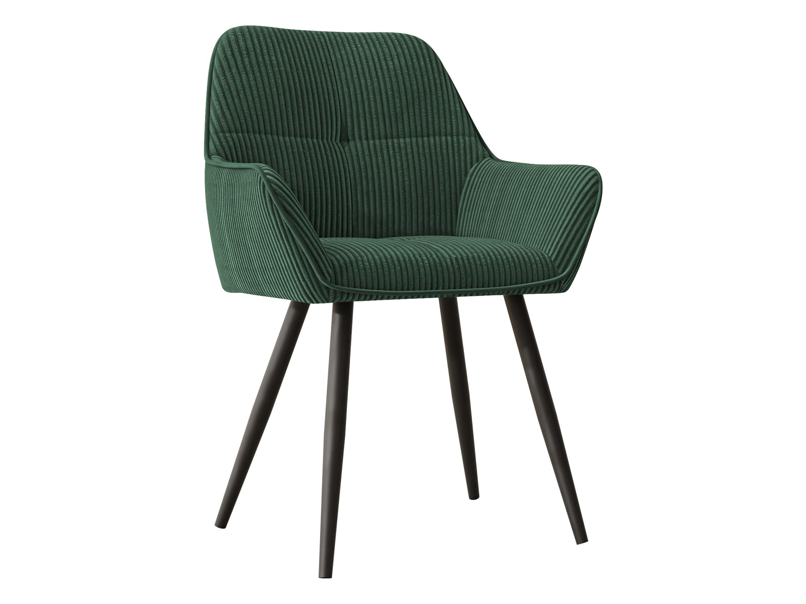 SET 2 SCAUNE Archon (2 buc) - verde/negru, material textil/metal (64/86/61cm) - MIRJAN24