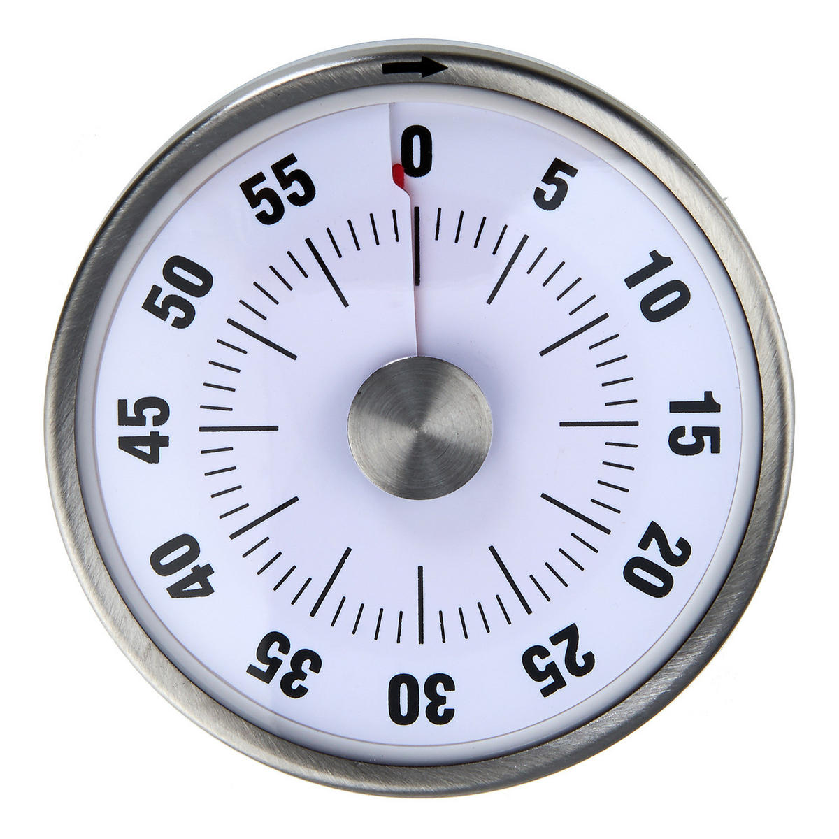 EIERUHR (5er Set) Right On Time - Weiß, Metall (8/3/3cm) - Butlers