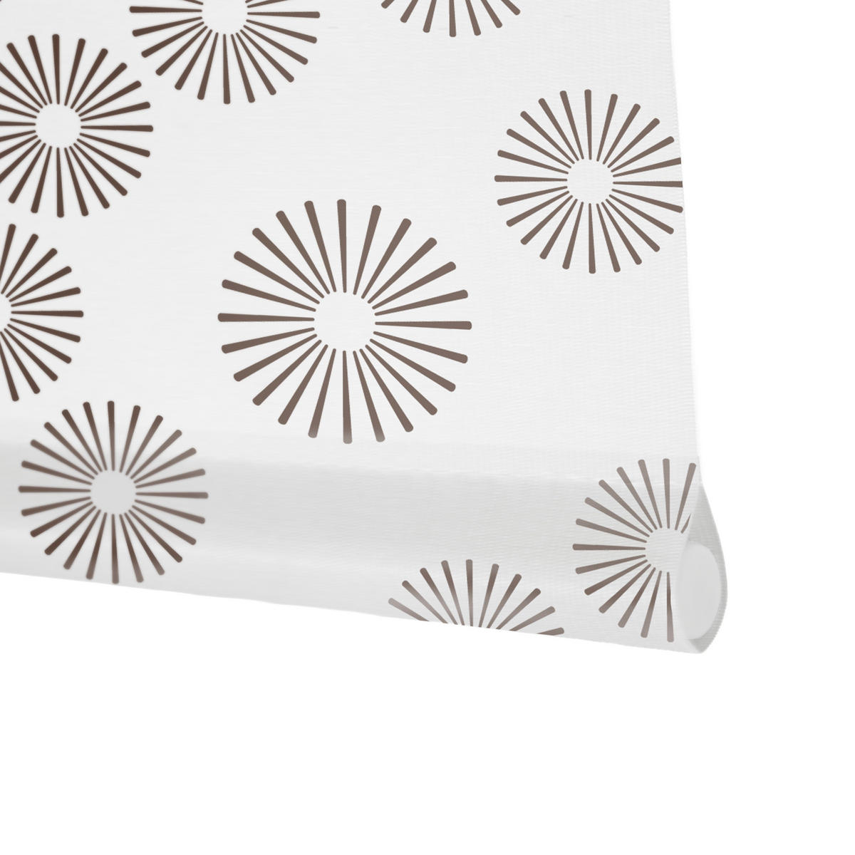 SEITENZUGROLLO bedruckt Pasodoble - Weiß, Textil (165/250/250cm) - VIEWTEX