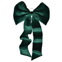 DEKORATIONSSCHLEIFE Santa Lila Grün - Grün, Textil (60/60/56cm) - Mondex