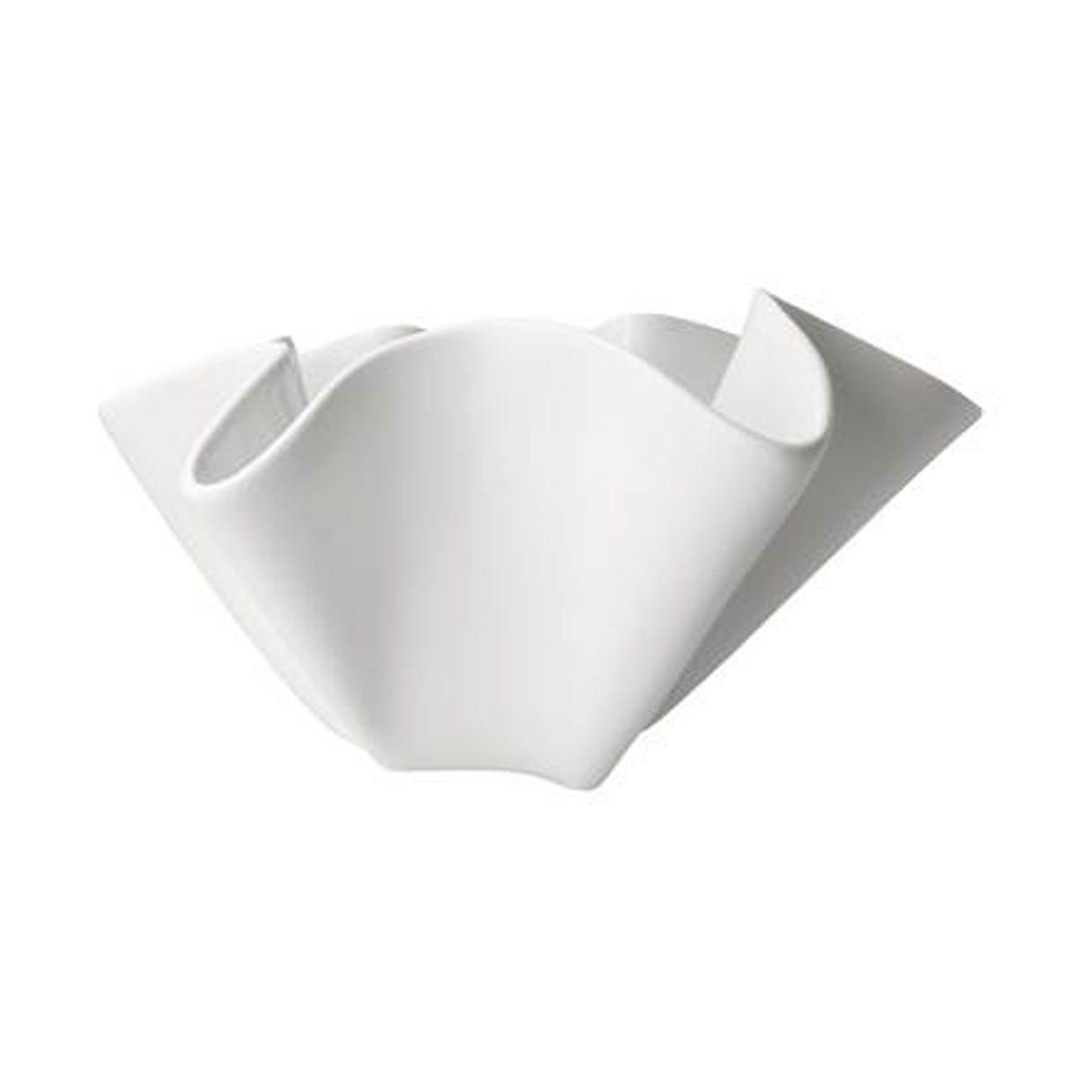 VASE Valentina, Biskuitporzellan, weiß, H 13.5 cm, 14005731 - Weiß, Keramik (13.5cm) - Goebel