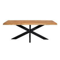 BAUMSTAMMTISCH Denver Braun 90/180/76 cm - Braun, Holz (90/180/76cm) - Starfurn