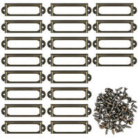 MÖBELGRIFF 20er-Set 60x17 mm - Orange, Metall (1.7/1/6cm)