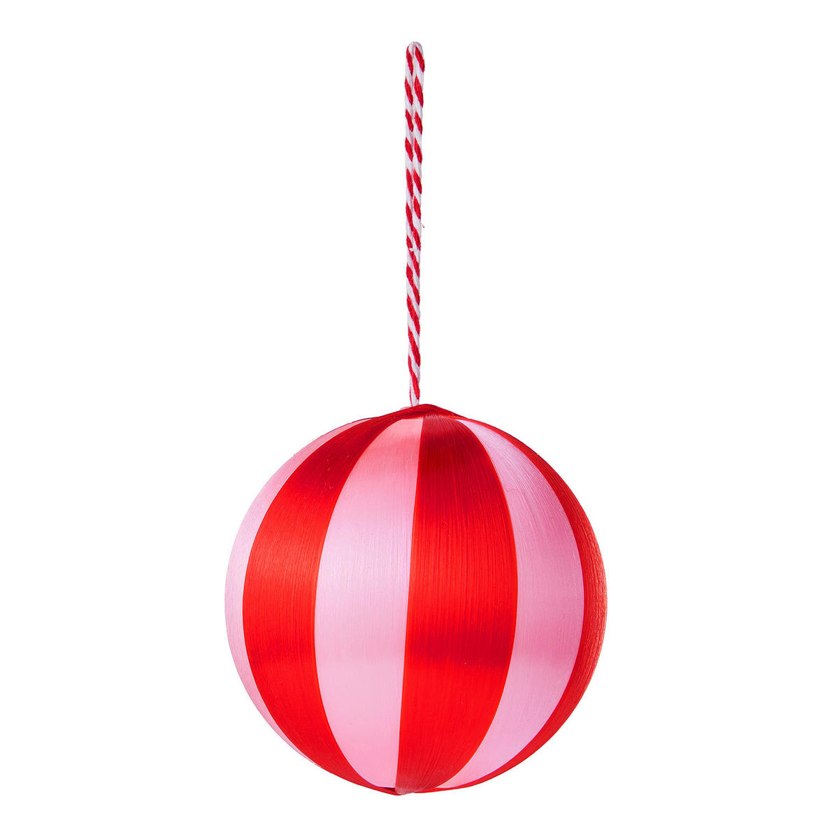 WEIHNACHTSBAUMKUGEL Hang On mit Faden - Rostfarben/Bordeaux, Kunststoff (7/8/7cm) - Butlers