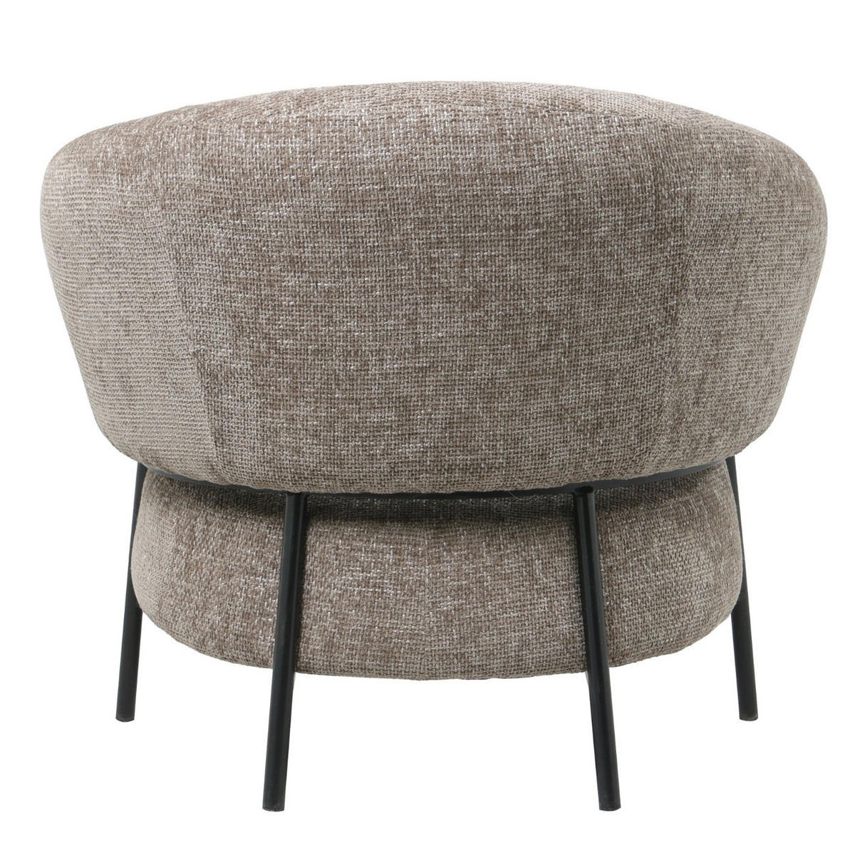 SESSEL aus Stoff, taupe - Taupe, Textil (85/70/85cm) - Giga Meubel