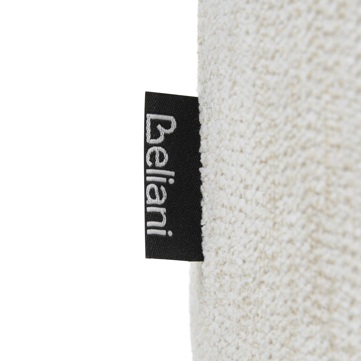 SCHREIBTISCHSTUHL Cremeweiß Rivlav - Creme, Textil/Metall (60/77/60cm) - Beliani