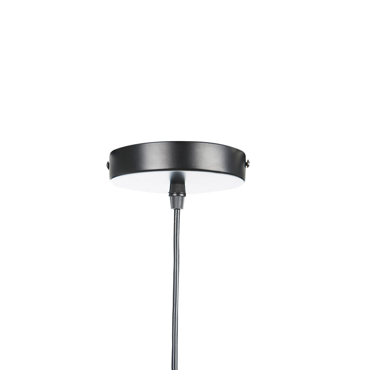 HÄNGELEUCHTE Sakeni 35/35/127 cm - Beige, Naturmaterialen (35/35/127cm) - Beliani