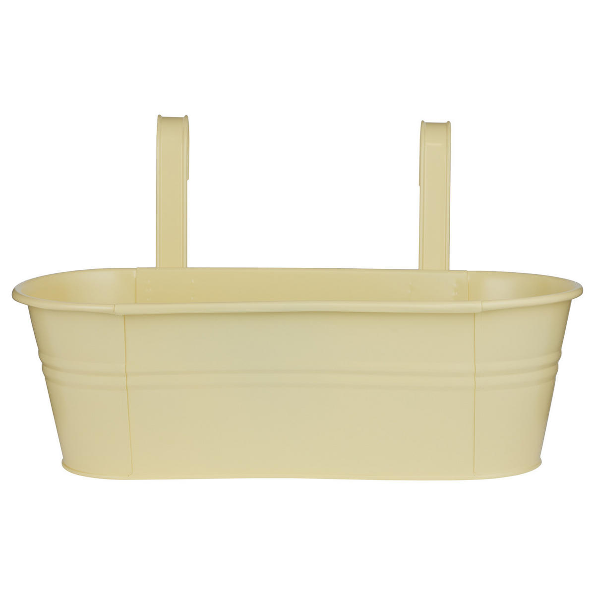 HÄNGEKASTEN Zinc 33cm - Gelb, Metall (15cm) - Butlers