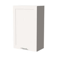 HÄNGESCHRANK Oslo W4/60/1 Weiß / Weiß Matt 60 / 32,5 / 96cm - Weiß, Holz/Holzwerkstoff (60/96/32.5cm) - Feldmann-Wohnen