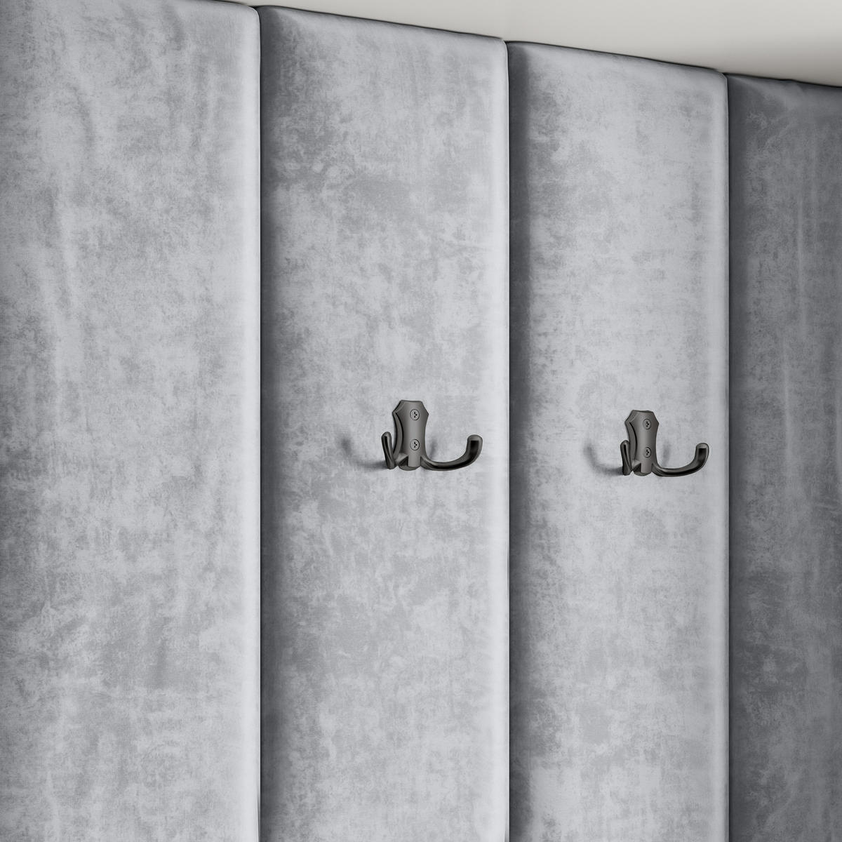 GARDEROBENSCHRANK REMA 150/240/60 cm Modern Eichefarben - Eichefarben/Schwarz, Holzwerkstoff (150/240/60cm) - MASSENO