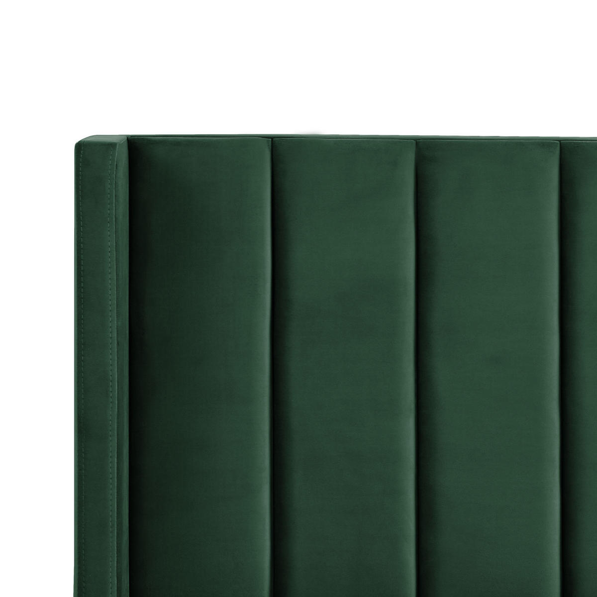 BETT mit Lattenrost 180x200 cm Grün Villette - Grün, Textil (180/200cm) - Beliani