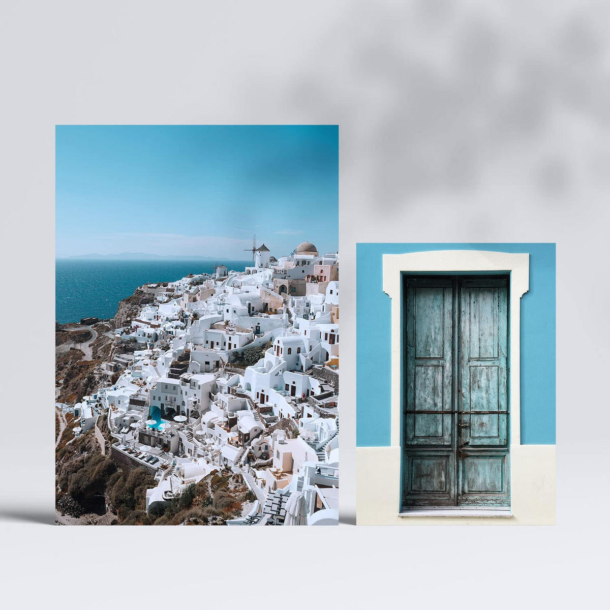 POSTER Set Mit 6 Griechenland Wandbild A3 & A4 Rahmenlos - Klar, Papier (29/3cm) - Nacnic