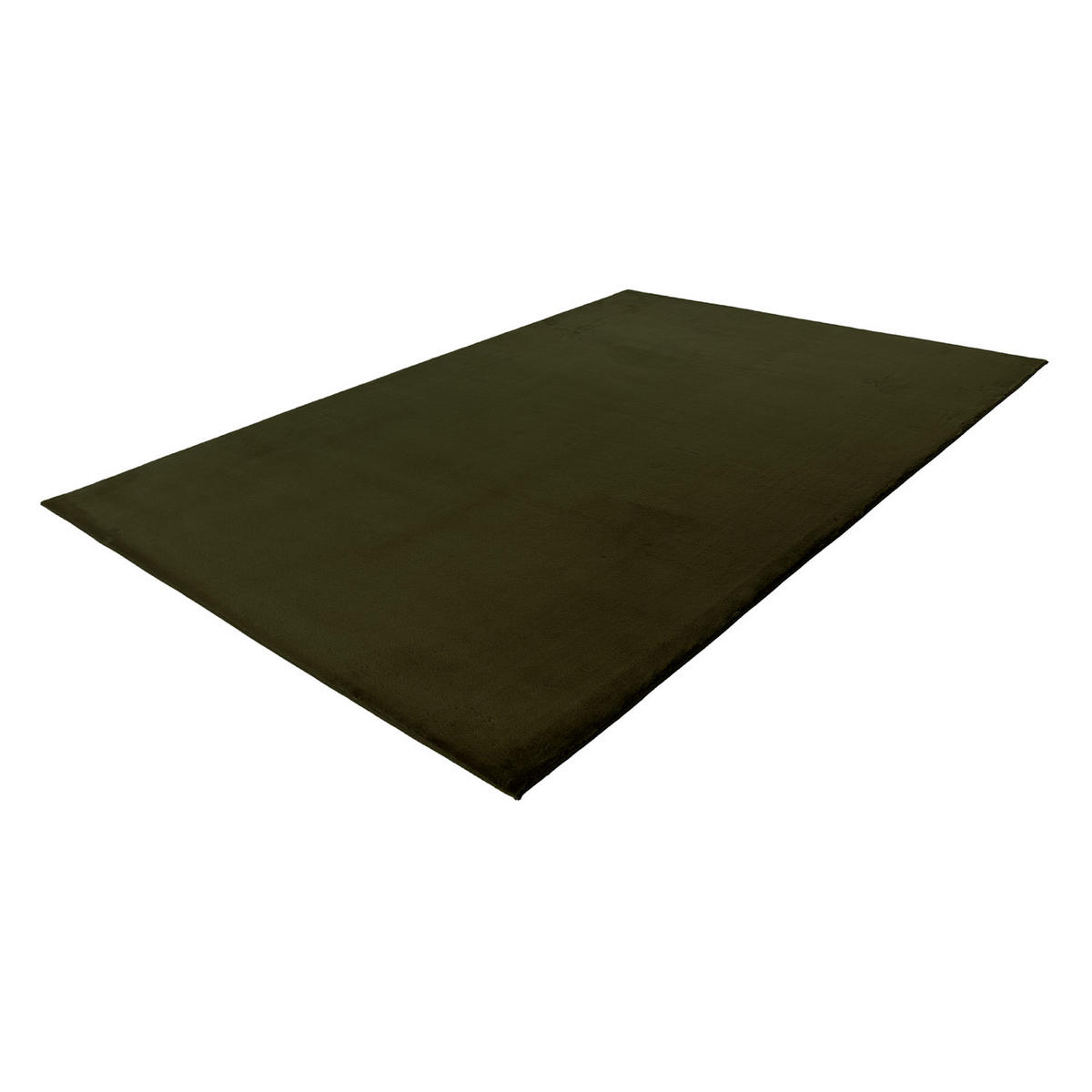 HOCHFLOR-TEPPICH Topia 400 Dunkelgrün 200x290 cm - Grün, Textil (290/200cm) - carpet city