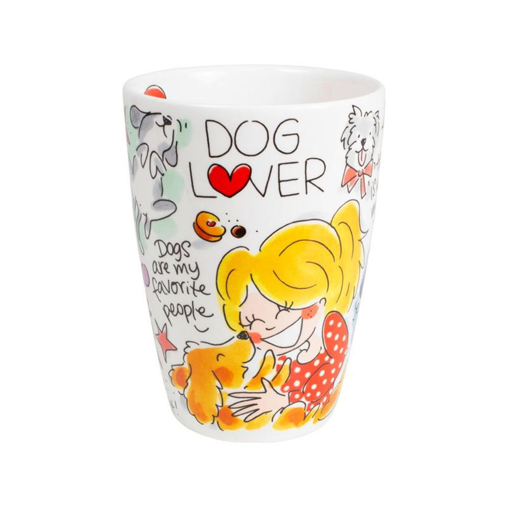 XL-BECHER Hundeliebhaber in Bunt - 500 ml - Multicolor, Keramik (0.5L) - Blond Amsterdam