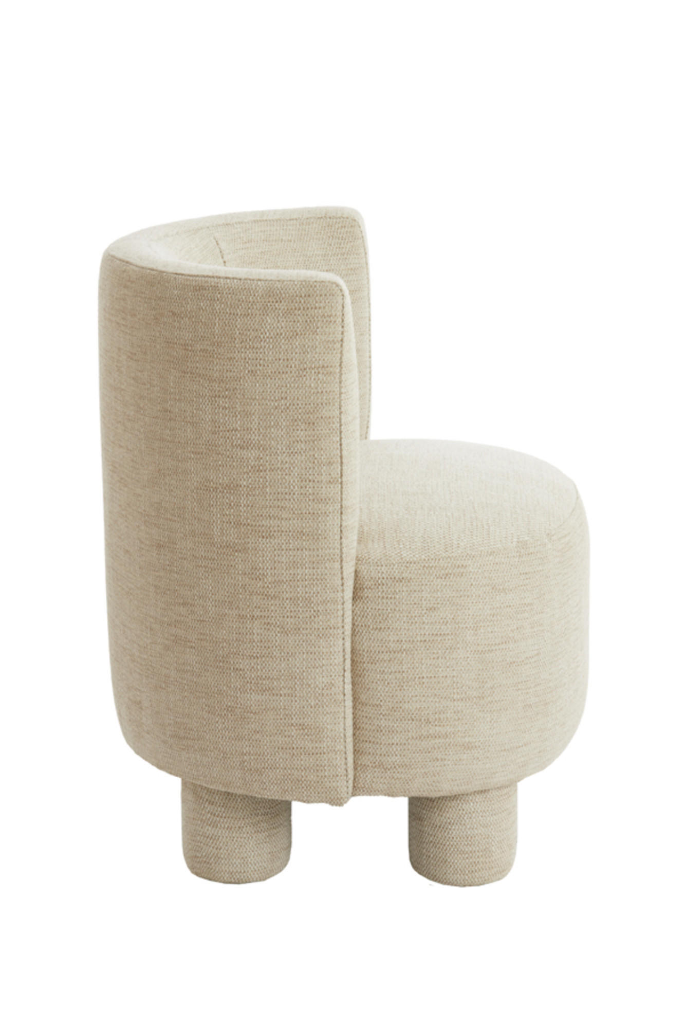 SESSEL Kamova Braun 65/65/78 cm - Hellbraun, Holz (65/78/65cm) - Light & Living