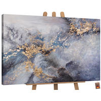 GEMÄLDE Renaissance auf Keilrahmen 120x80 cm - Goldfarben, Holz (120/80cm) - YS-art gallery